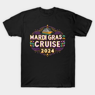 Mardi Gras Cruise 2024 T-Shirt